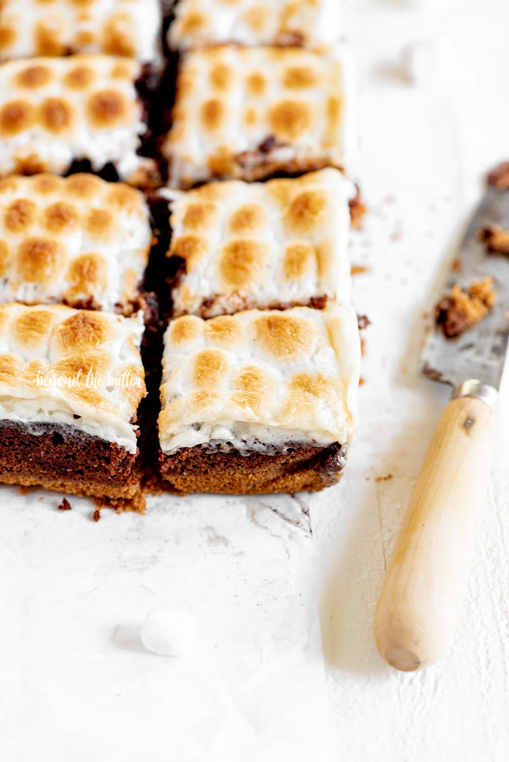 Layered S'mores Brownies | All Images © Beyond the Butter, LLC