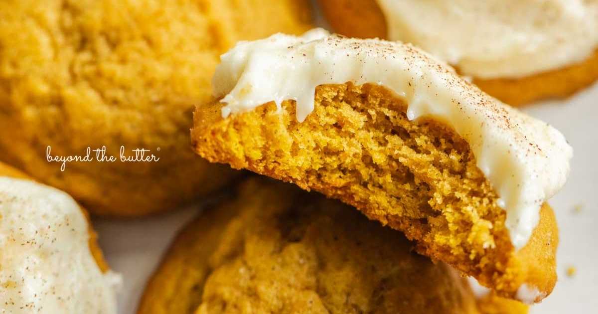 Pumpkin Cinnamon Cookies - Beyond the Butter