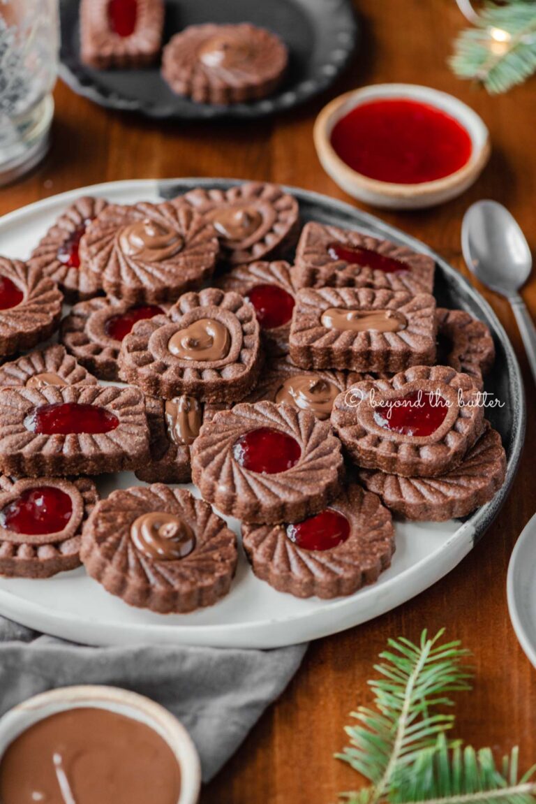 Chocolate Thumbprint Cookies Beyond the Butter