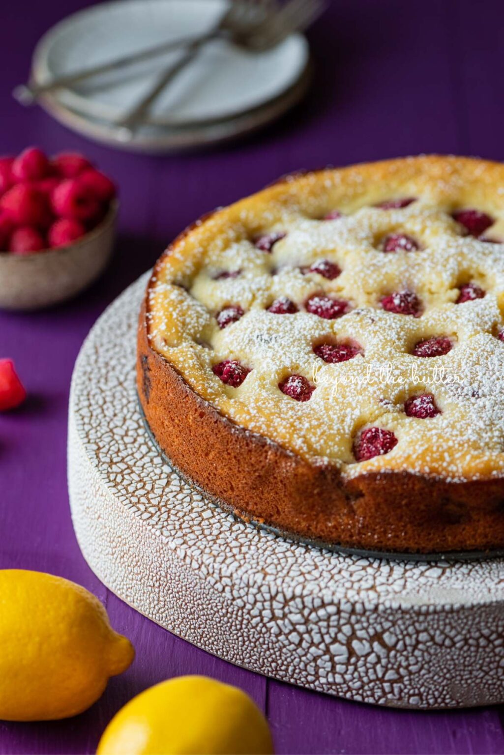Lemon Raspberry Ricotta Cake Lemon Raspberry Ricotta Cake - Beyond the Butter