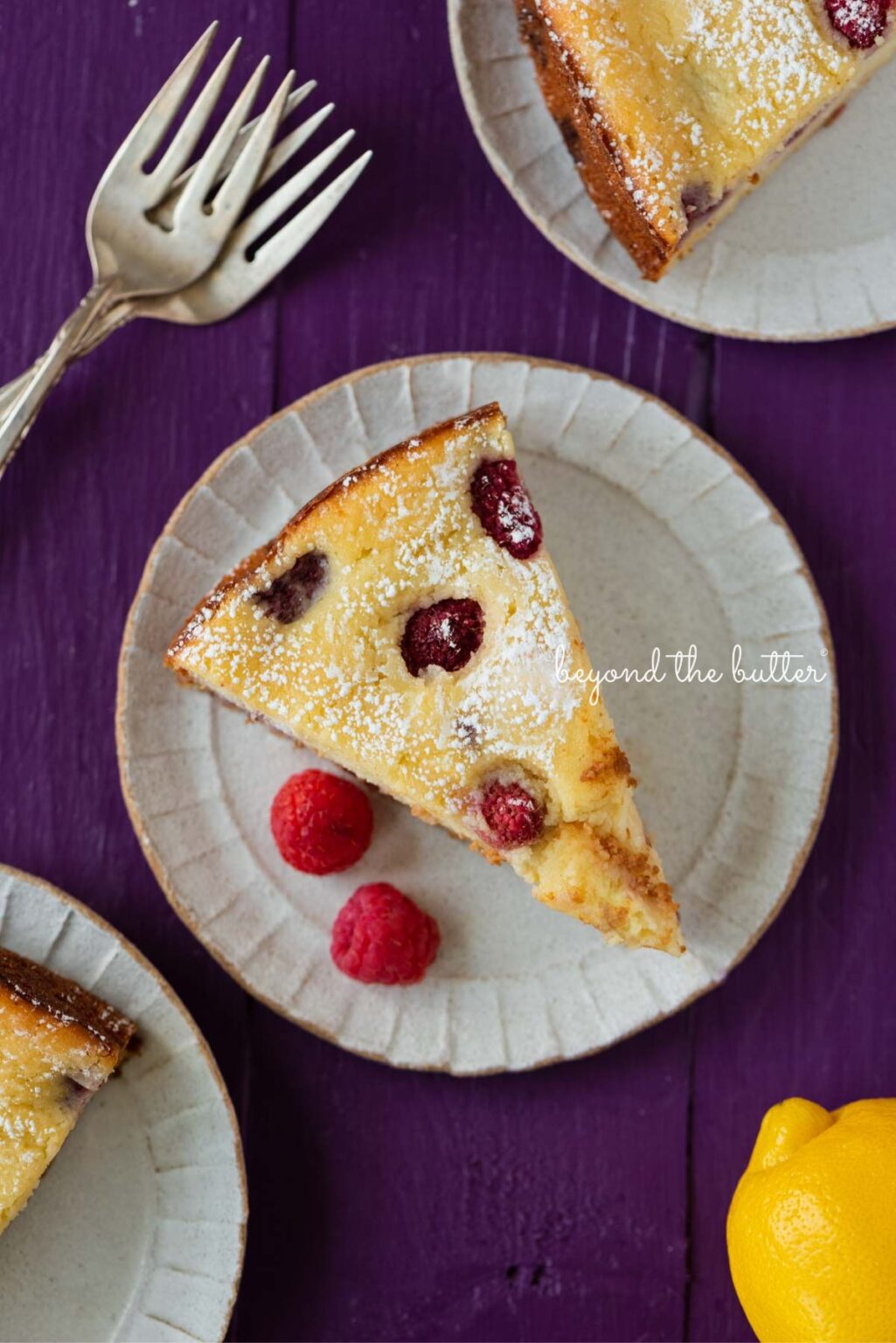 Lemon Raspberry Ricotta Cake Lemon Raspberry Ricotta Cake - Beyond the Butter
