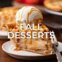 fall desserts