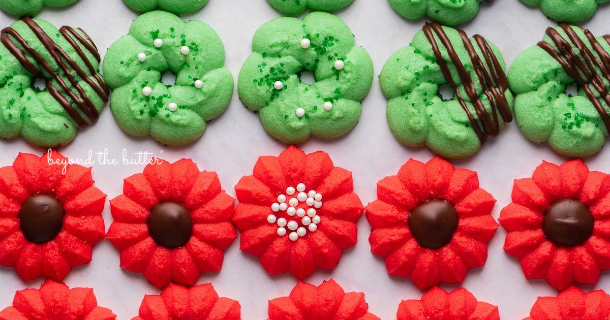 Classic Spritz Cookies - Beyond the Butter