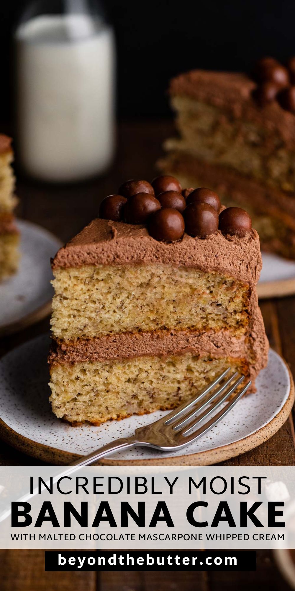 Moist Banana Cake - Beyond the Butter